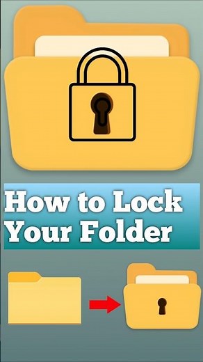STOP Using Weak Folder Security in Windows 11 | Lock Your Folder #shorts #security #lock #trending