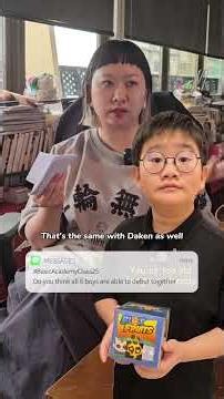 Watch how Bonita responds with that warm, Asian parenting touch.