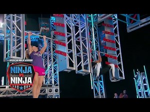 Michelle Warnky Vs. Meagan Martin (S1 E15) | American Ninja Warrior: Ninja Vs. Ninja