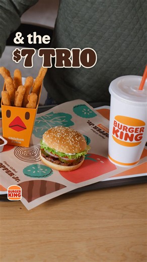 The choice is yours. Get any 2 for $5 or 3 for $7. | Burger King