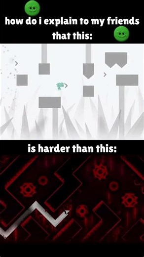 geometry dash difficulty be like #geometrydash #meme #gd