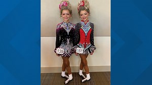 12-year-old twins represent U.S. in World Irish Dancing Championships in Belfast