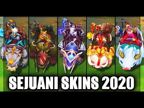 All Sejuani Skins Spotlight 2020 (League of Legends)