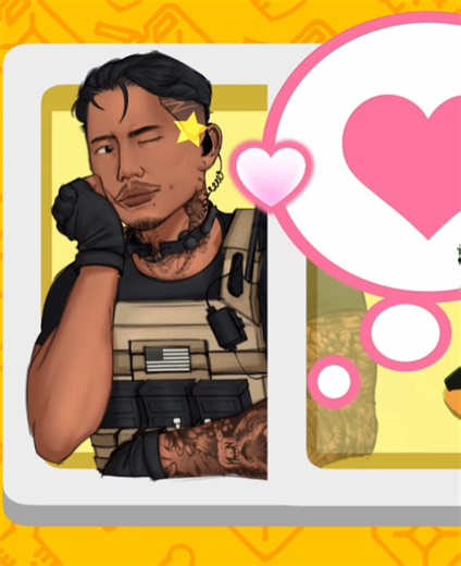 🐯 x ⛽️ :: yes im late to this trend but its better late than never ahah (ignore how rohan’s mii’s skintone literally blends in w the bg 😭😭😭) :: #rohantigerkhan #kylegazgarrick #codoc #fyp #rohkh4n