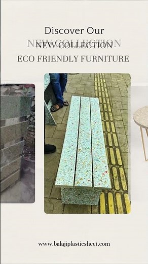 Waterproof and Termite-proof Plastic Furniture for Sustainable Home, Office And Factory.