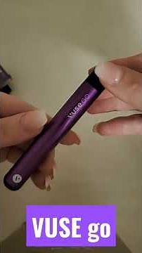 vuse go unboxing (grape ice)