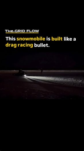 THE GRID FLOW | Specialized drag racing snowmobiles use heavily modified engines and lightweight frames to achieve extreme acceleration on packed snow... | Instagram