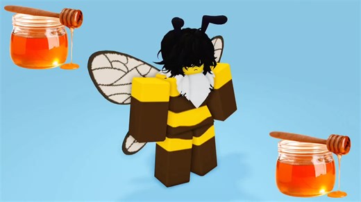 Not my idea, I would appreciate it if you write the author in the comments #bee #roblox #Meme #cute #honey