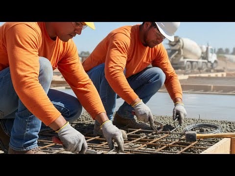 slab form work +steel fixing