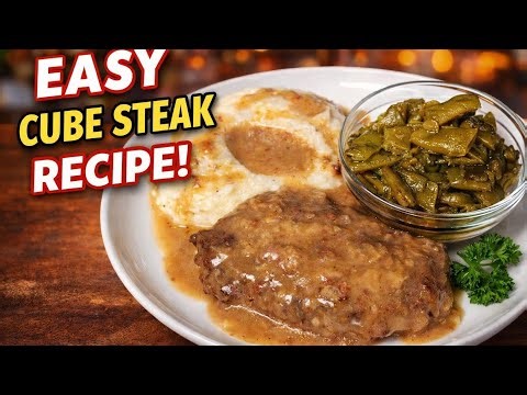 The Secret to Tender Cube Steak & Gravy | Old-Fashioned Family Recipe