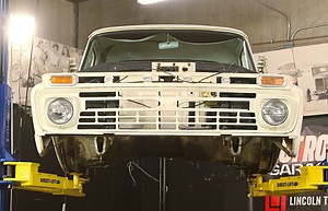 How to Swap a Cop Car Frame Under an F-100 Pickup