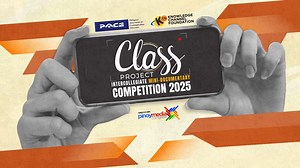 5.5K views · 77 reactions | Give your docu a shot!  Knowledge Channel Foundation, Inc. and the Philippine Association of Communication Educators (PACE) present Class Project Intercollegiate Mini-documentary Competition 2025! Unleash your creativity and show stories can make a change! Visit knowledgechannel.org/classproject for more details! | Knowledge Channel | Facebook