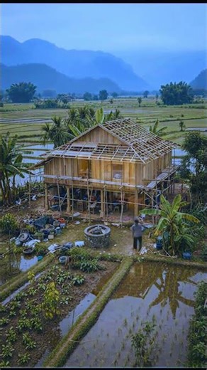Inilah Proses pembangunan Rumah Terbengkalai Di Renovasi 😯