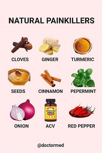 Top 9 NATURAL PAINKILLERS That Work Better Than Pills | Home Remedies for Pain Relief
