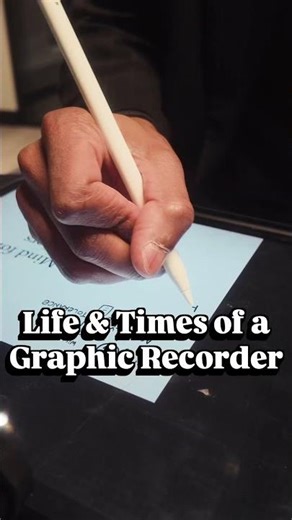 Life & Times of a Graphic Recorder #youtubeshorts #creativeprocess