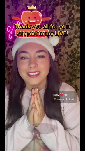 Thank You for Supporting My LIVE!