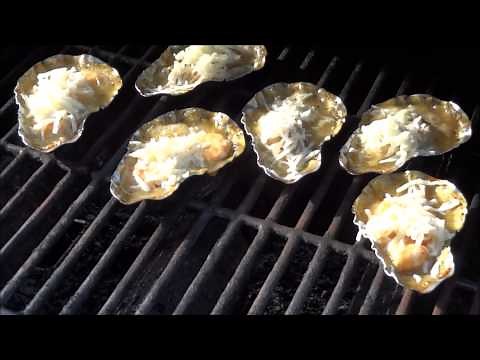 Cooking with stainless steel Oyster Shells
