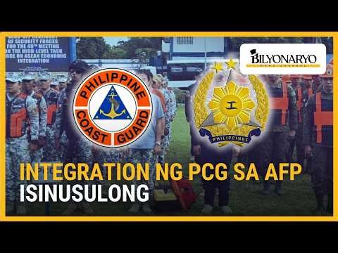 Pag-integrate ng PCG sa AFP, pinag-aaralan para maiwasan ang overlapping functions