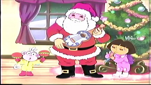 [Dora The Explorer] Feliz Navidad / We Did It (from A Present For Santa - VHS Capture)