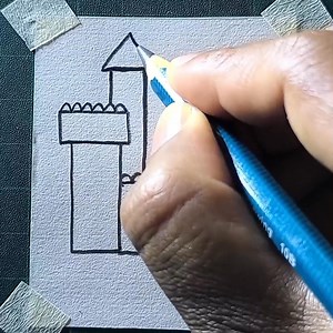 51K views · 194 reactions | How to draw a fort | All About Art | Facebook