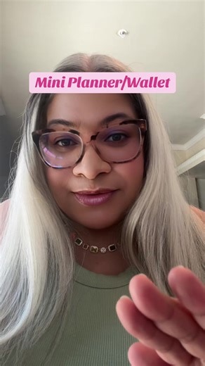 This mini planner/wallet is the perfect size for your purse. It is a six ring binder which combines a planner and wallet. Click the orange cart ⬇️ #tiktokshopblackfriday #funbeyondshopping #miniplanner #baddiesonabudget