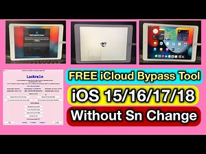 New FREE iCloud Bypass Tool iOS 15,16,17,18 - iPad Air 2 iCloud Bypass by LockRa1n bypass tool