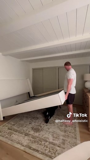 Watching this reel of us putting the rug under the bed makes it look a lot easier than it felt at the time 😅 The best Target rug ever!! 7x10 is only $200. Such a gorgeous pattern and color! Use it in a bedroom, living room, hallway, entryway, or bathroom to add some neutral texture and interest to your space To shop, click the link in my bio!