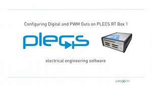 在PLECS RT Box 1上配置数字输出和PWM输出