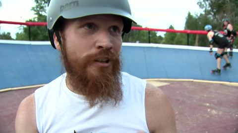 Colorado's first banked roller derby track is in a Denver backyard