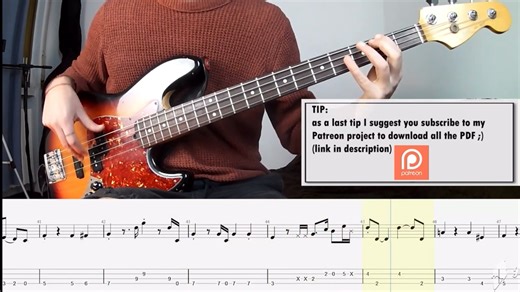 rock with you bass cover｜michael jackson｜搬运自用