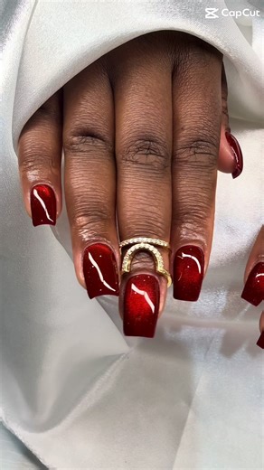 Rich ruby BIAB finished with a deep cat-eye glow ✨ This set is all about elegance, shine, and strength — perfect for clients who love a bold colour with a classy finish. BIAB keeps the natural nails protected while the cat-eye gel adds that magnetic sparkle you can’t miss ❤️ 📍 Whittlesey 💅 BIAB • Acrylic • Gel • Nail Art • Pedicure Spa 📩 DM to book 📲 @Ekaz.Nails #BIABNails #CatEyeNails #RedNails #WhittleseyNails #LuxuryNails @princesy_elin
