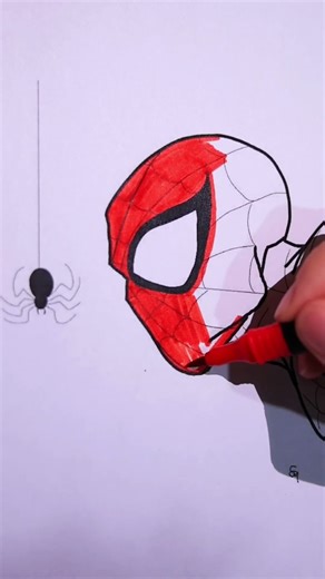 🕷️🔴 Spider-Man Coloring | Relax & Enjoy 💖