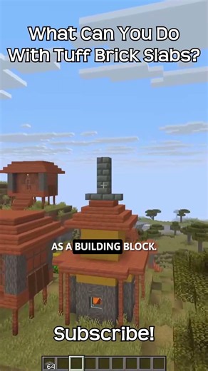 What Can You Do With Tuff Brick Slabs In Minecraft?!