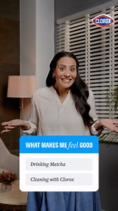 19 reactions | According to science Clean feels GOOD! Rethink what makes you feel GOOD! #Clorox #Clean #CleanFeelsGood | Clorox Arabia | Facebook