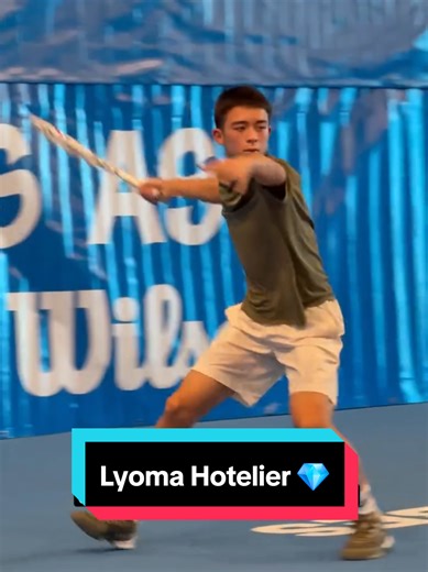 13-year-old Lyoma Hotelier 🇯🇵 is very solid! He qualified for the semifinals of @LesPetitsAs , the U14 world championship. Streaming live at 10am of the semifinals on Les Petits As website. Luis Bernardo Saraiva 🇵🇹 vs Richard Mitchell 🇨🇭 Lyoma Hotelier 🇯🇵 vs Jonas Waelti 🇨🇭 Elizaveta Anikina 🇪🇪 vs Polina Kashitsyna 🇷🇺 Aleksandra Karabanova 🇷🇺 vs Vasilisa Marchenko 🇷🇺 #tennis #lespetitsas