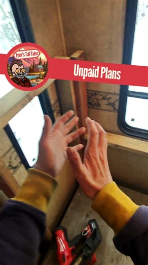 Unpaid Plans, threw most of my plans for the oil drip install out the window. #alaskalife #brokennecksurvivor #cabinlife #paralysis #offthegrid #paralysisrecovery #cabinbuilding #offgrid #alaskaliving #5thwheelliving #5thwheel #5thwheellife | Tyler's Tall Tales | Facebook