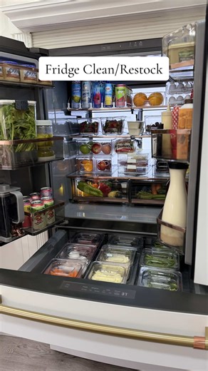 Fridge Deep Clean and Restock