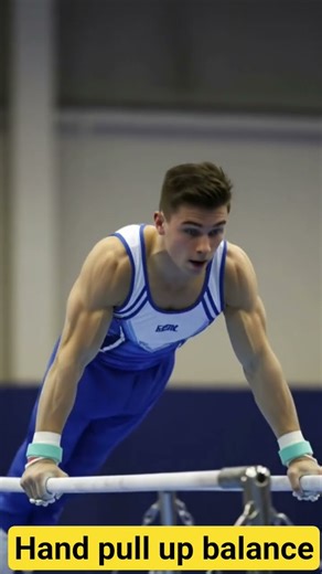 gymnastic hand pull up stunt #fitness #motivation