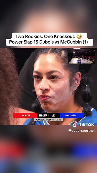 Two Rookies. One Knockout. 😳 Power Slap 13 Dubois vs McCubbin (1) | knockout