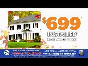 Celebrate 30 Years of Savings! Window World of Philadelphia Window Replacements