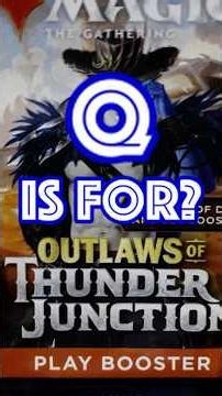 Opening MTG Outlaws of Thunder Junction - ABC's of the TCG's! #mtg #tcg #30daysuperfans
