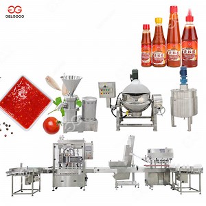 [Hot Item] Chilli Sauce Manufacturing Process Commercial Hot Sauce Making Equipment