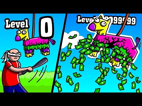 Opening the RAREST PINATA in roblox