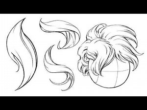 How to Draw Hair (Basics)
