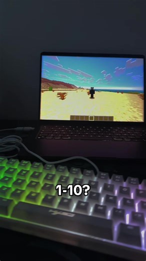 Best Laptop Setup? #setup #laptop #laptopsetup #minecraft #macbook