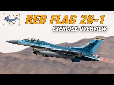 Inside Exercise Red Flag 26-1: A Pilot’s "Dress Rehearsal" for War!