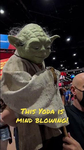 The most accurate Yoda puppet ever made!