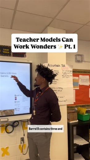 Young Black Scholar on Instagram: "Teaching Tip 💡 Teacher Models Can Work Wonders ✨ When solving math word problems, teacher modeling is one of the most powerful tools we can give students. By walking through a problem step-by-step, we’re not just showing the answer—we’re modeling the thinking process. 🧠 Here are a few tips to make your modeling effective: 🔹 Think Aloud – Say what you’re thinking as you read and solve. This helps students hear the reasoning process. 🔹 Highlight Key Informati
