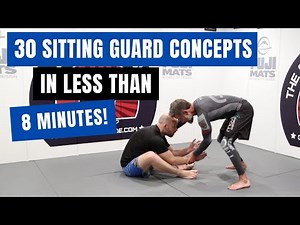 30 Sit Up Guard Concepts In Less Than 8 Minutes By Jason Scully - BJJ and Grappling Sitting Guard