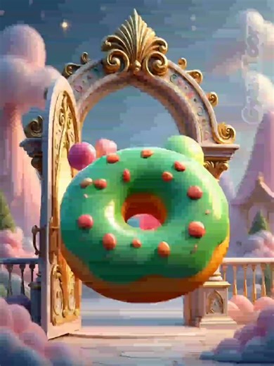 Magic Door Surprise for Kids 🚪✨🍬 Cute Magic Door Animation #cartoon #feedshorts #animation